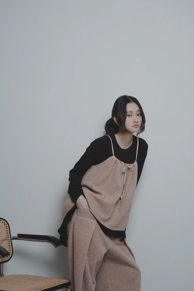 【予約商品】CYAN tokyo/スライバーギャザーキャミ