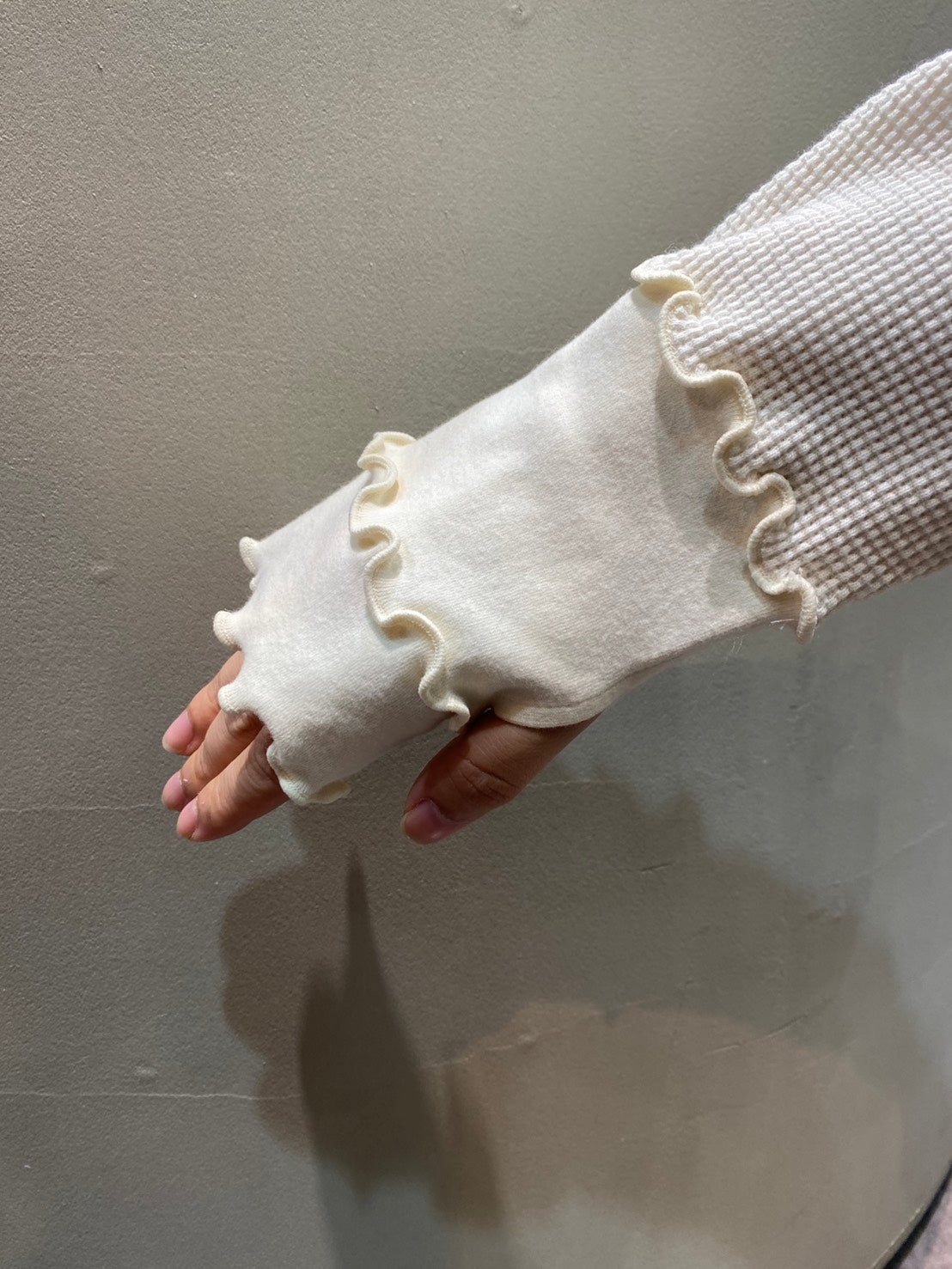 【TRANOI】TORAワッフルヘンリートップス