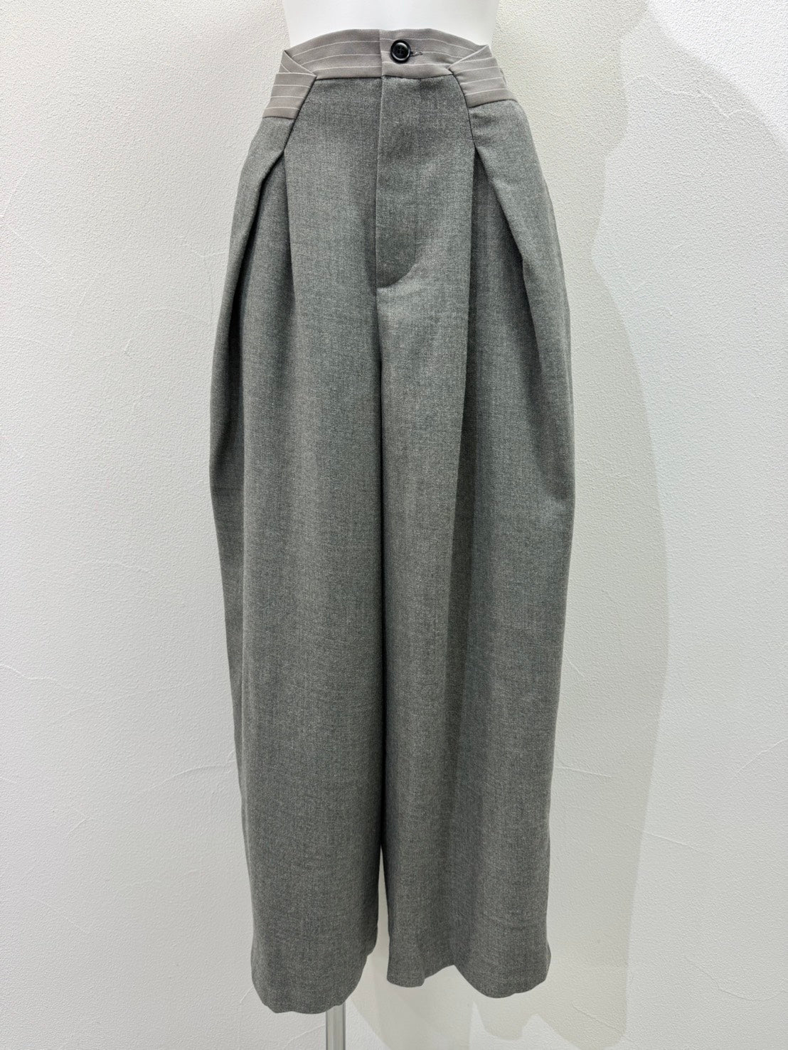 【予約商品】CYAN tokyo/タックベルトウーリーワイド