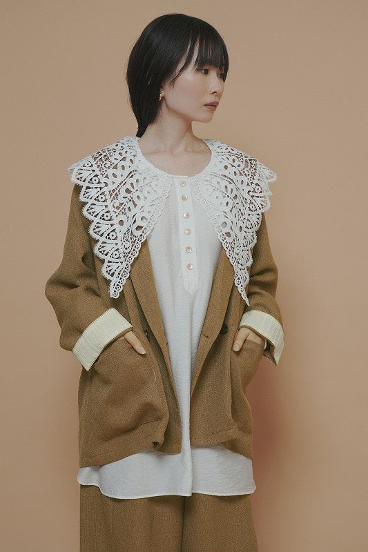 【予約商品】CYAN TOKYO リネンライクジャケット
