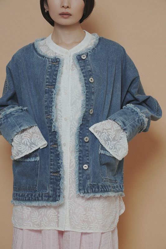 【予約商品】CYAN TOKYO メッシュジャガートーフィットシャツ