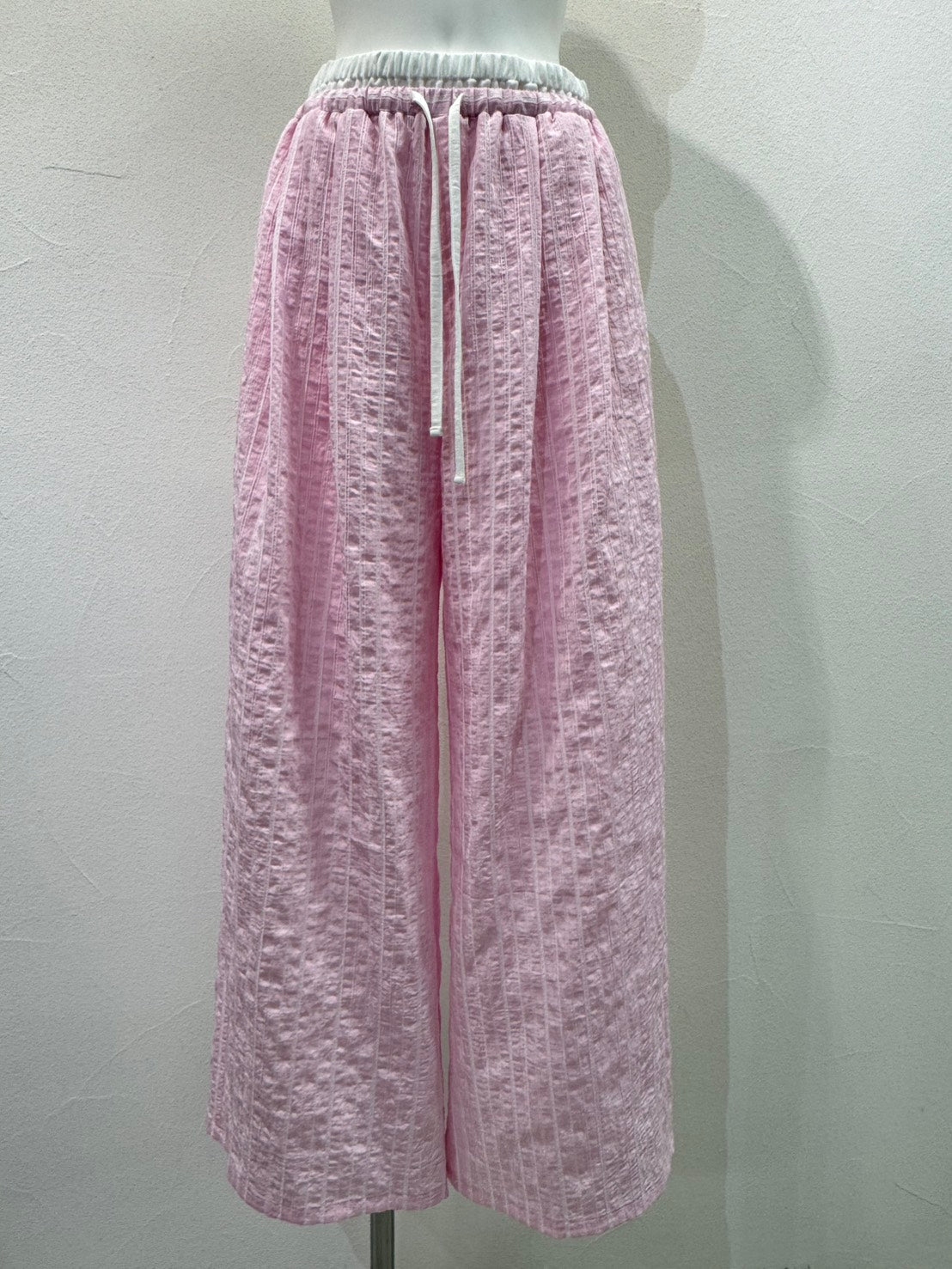 【予約商品】CYAN TOKYO マルチストライプワイドパンツ