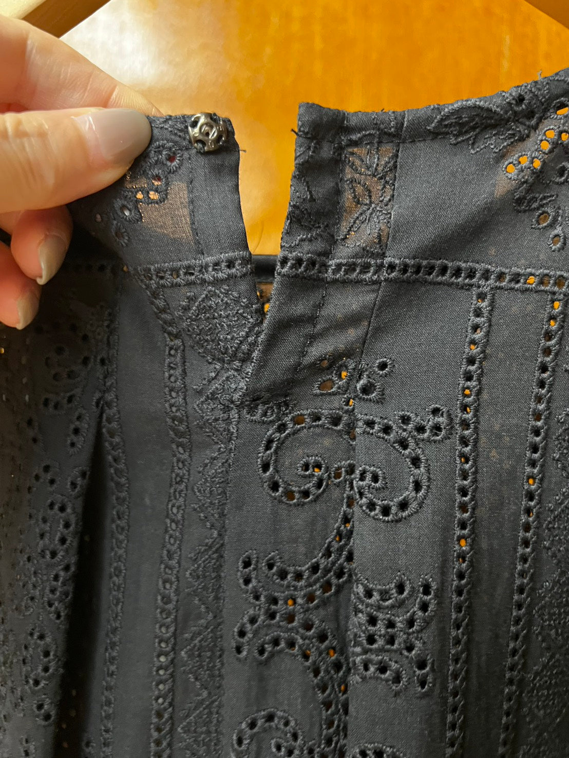 【dix-sept】刺繍ワンピース