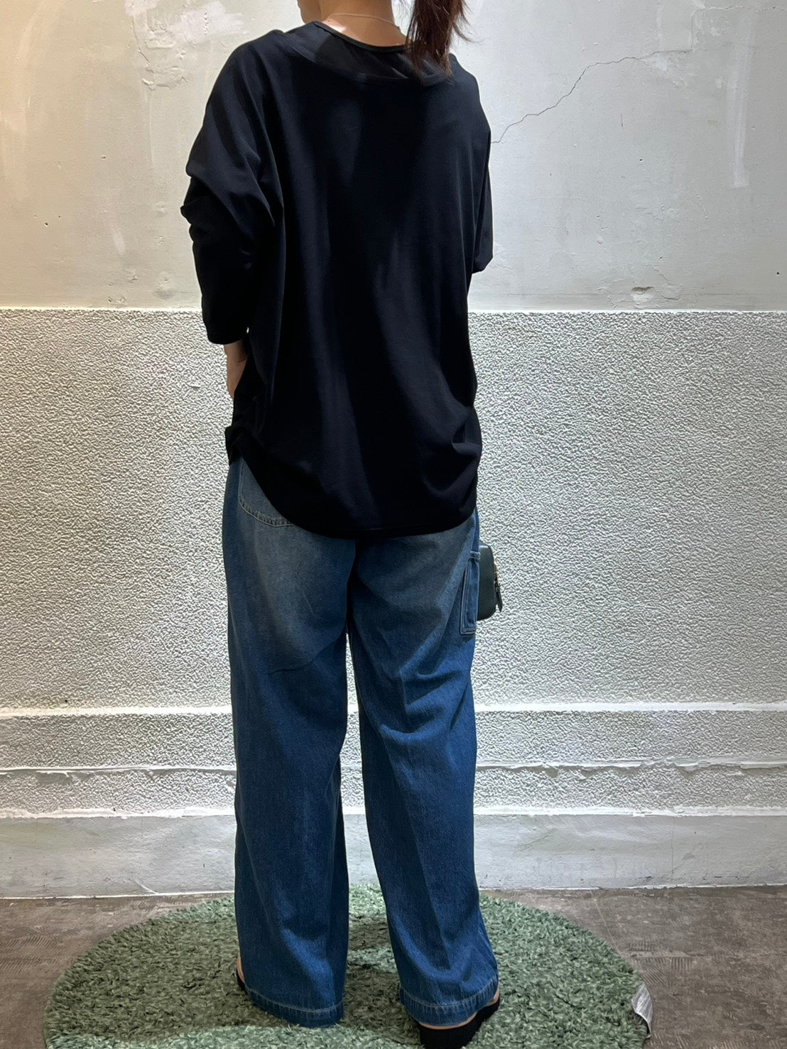 【CYANtokyo】レイヤーネックプルオーバー