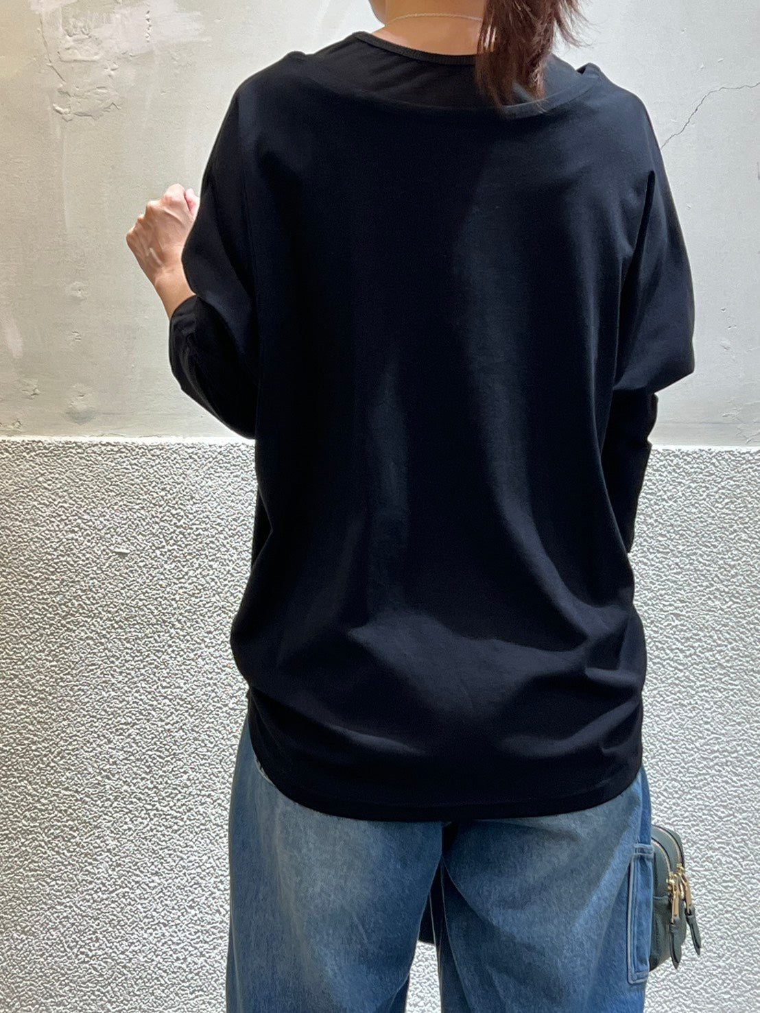 【CYANtokyo】レイヤーネックプルオーバー