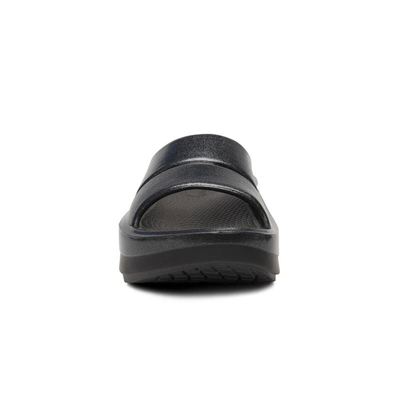 【OOFOS】OOmega OOahh Luxe BLACKSPARKLE
