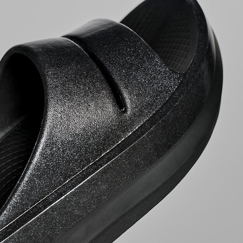 【OOFOS】OOmega OOahh Luxe BLACKSPARKLE