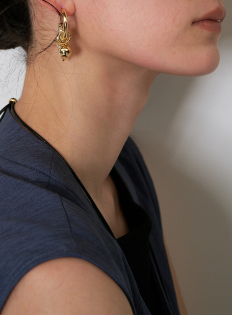 【CHIGNON】シングルフープピアス