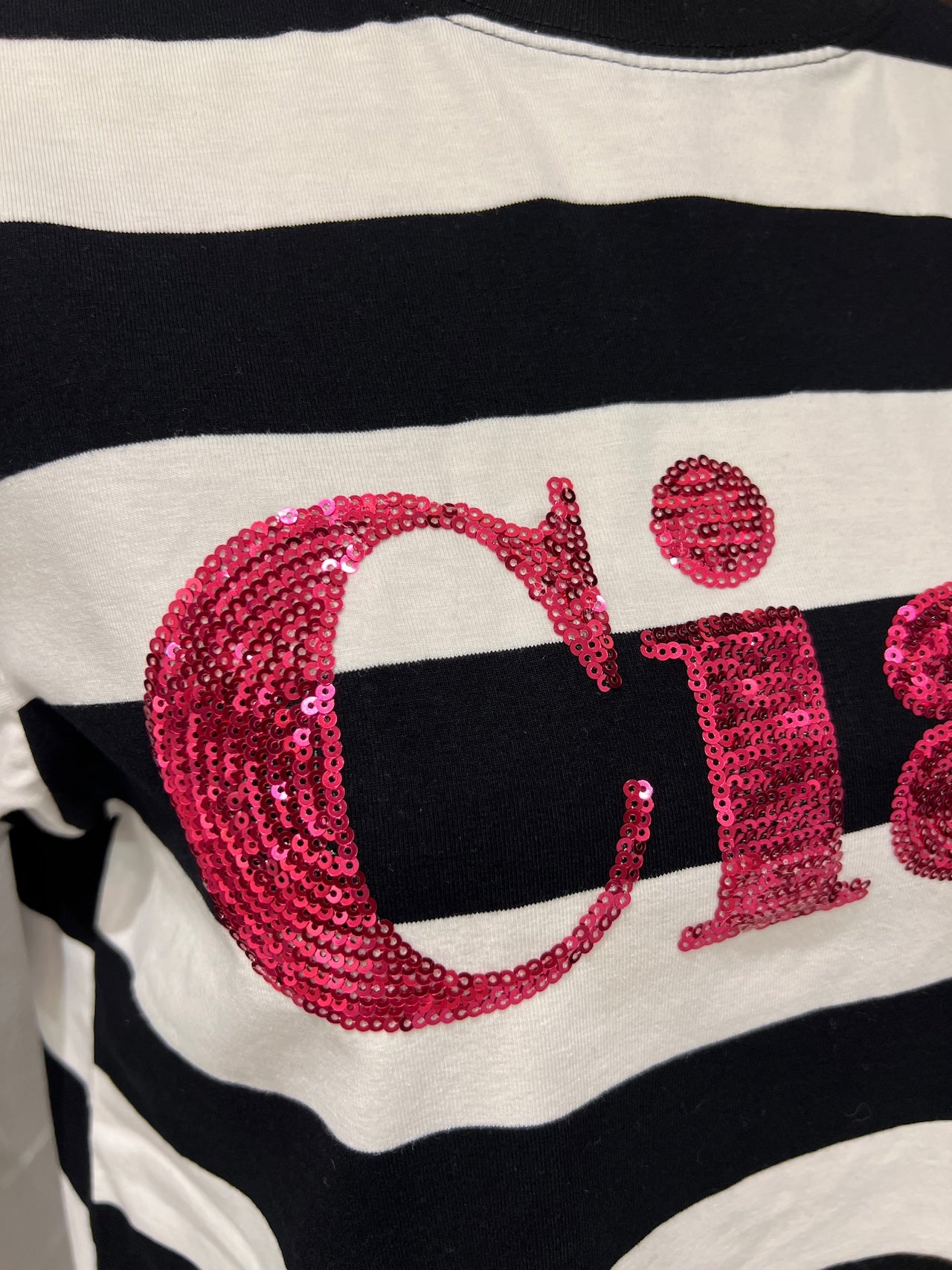 【MICALLE MICALLE】CIAOボーダーTシャツ