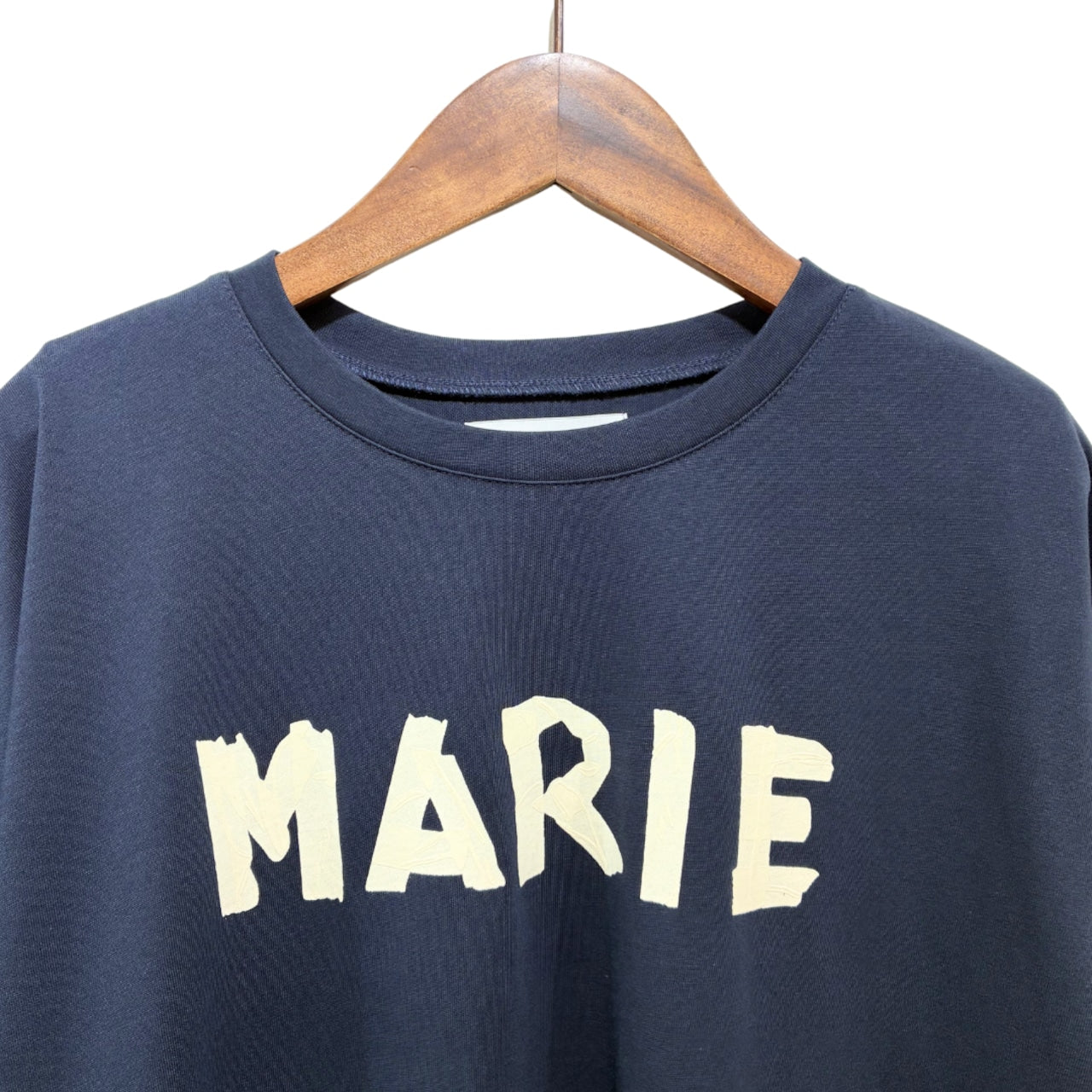 【MARIED'OR】テープロゴ5分袖Tシャツ