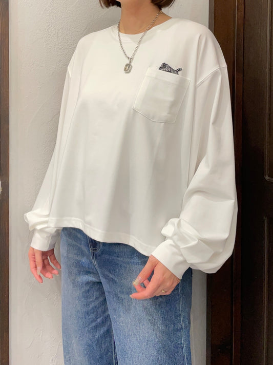 【TRANOI】ワイドロングスリーブロンT