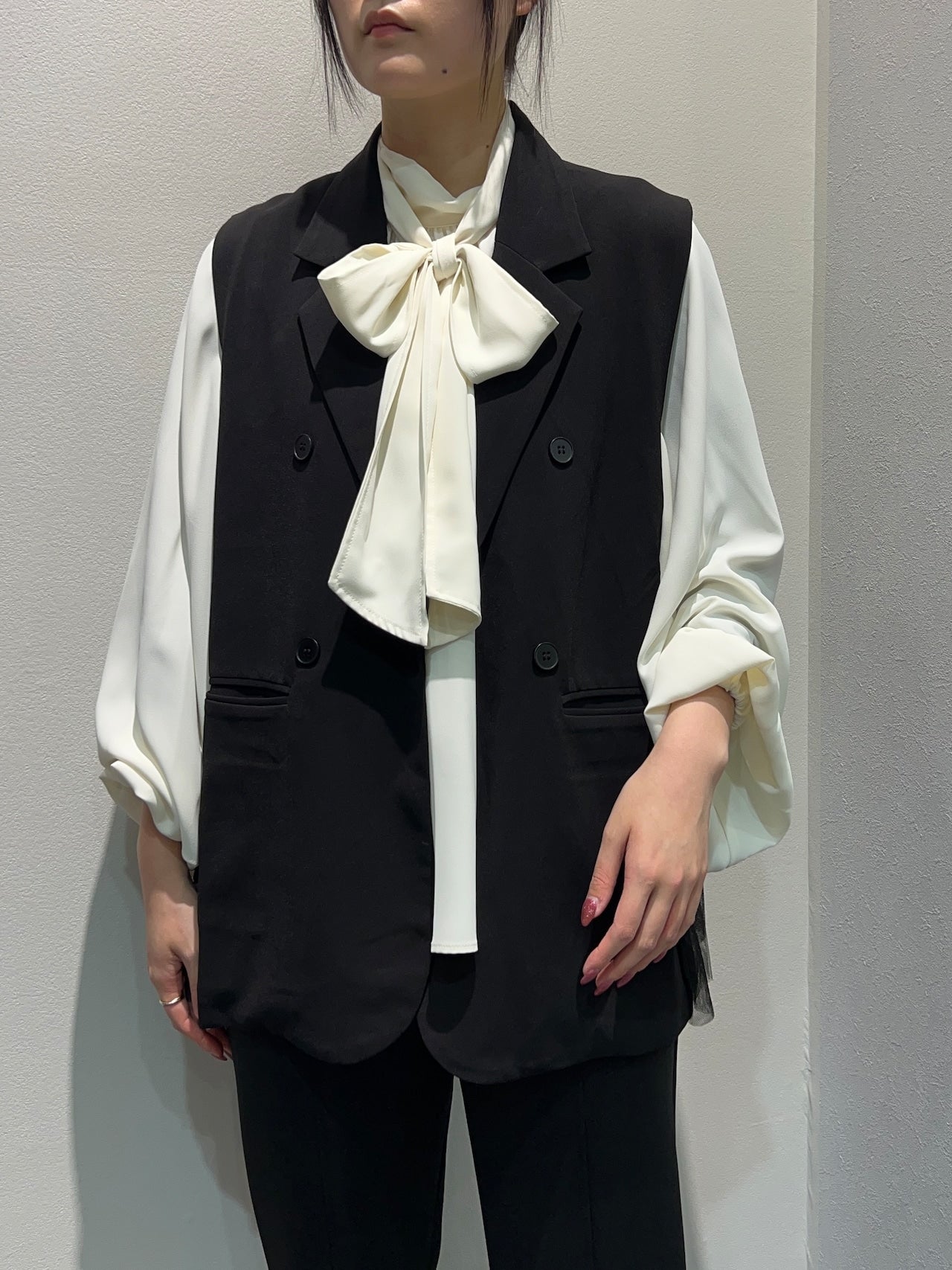 【botanical】バックチュールベスト