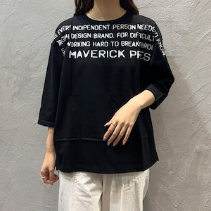 【MAISON MAVERICK PRESENTS】プリントロゴTシャツ