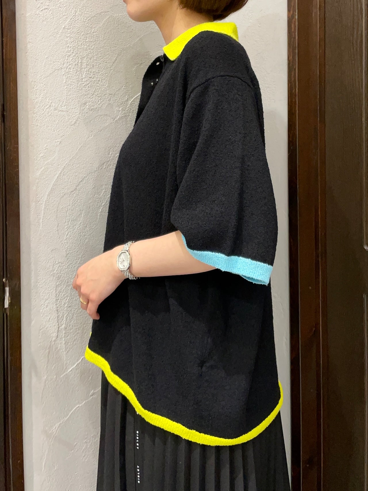 【THOMAS MAGPIE】 14G Plainニット