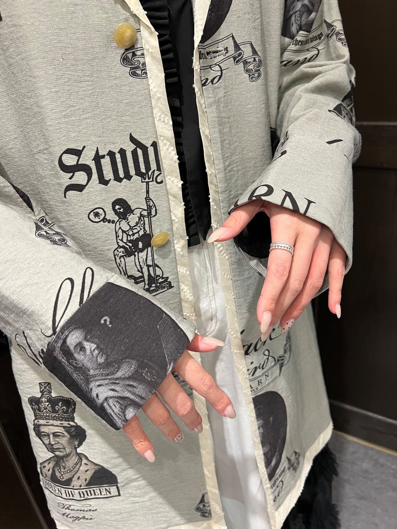 【THOMAS MAGPIE】オリジナルプリントコート