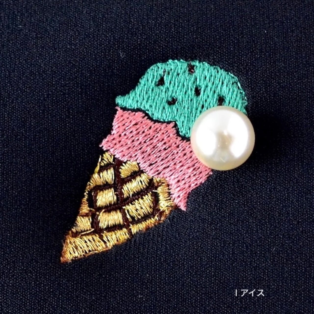 【Rapture】ネイプルズ モチーフ刺繍ポーチ -Sサイズ-