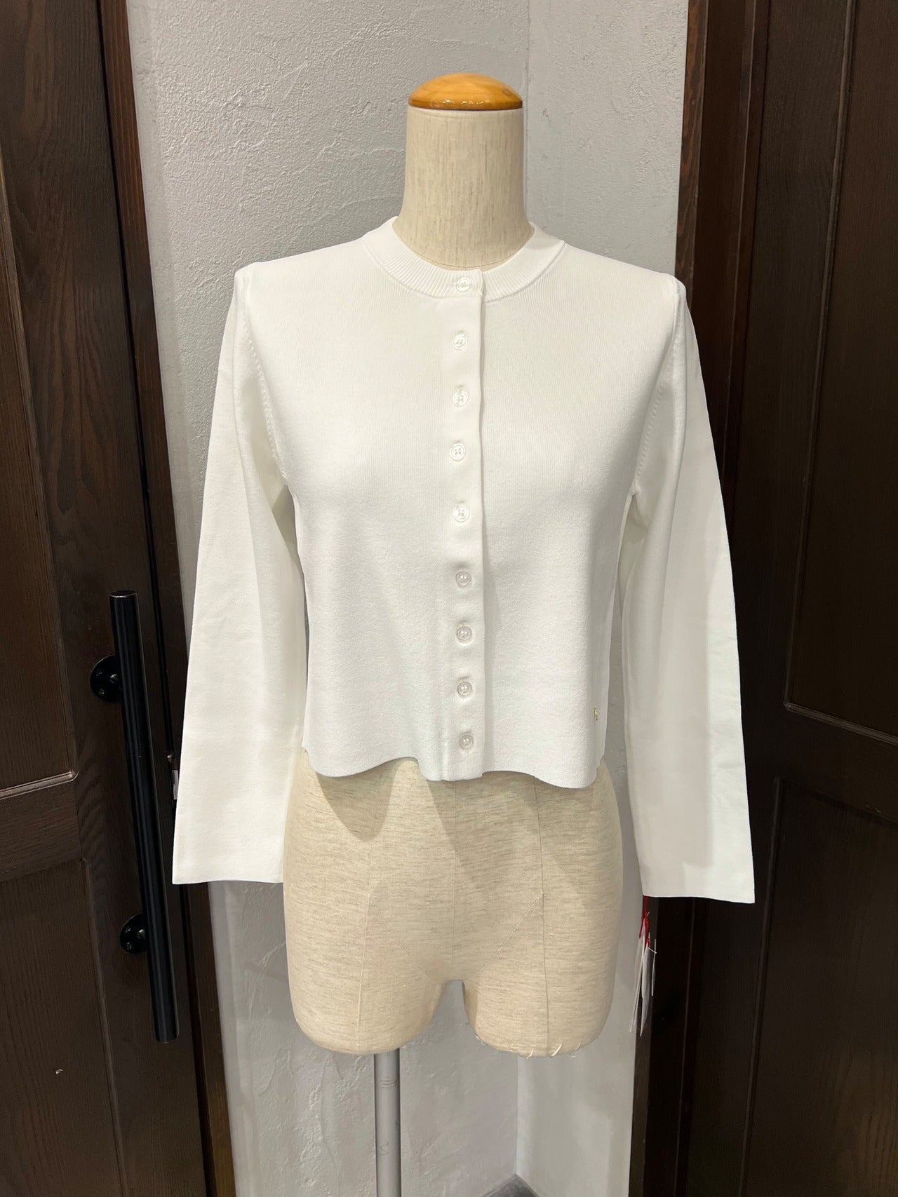 【Dignite collier】ストレッチカーディガン