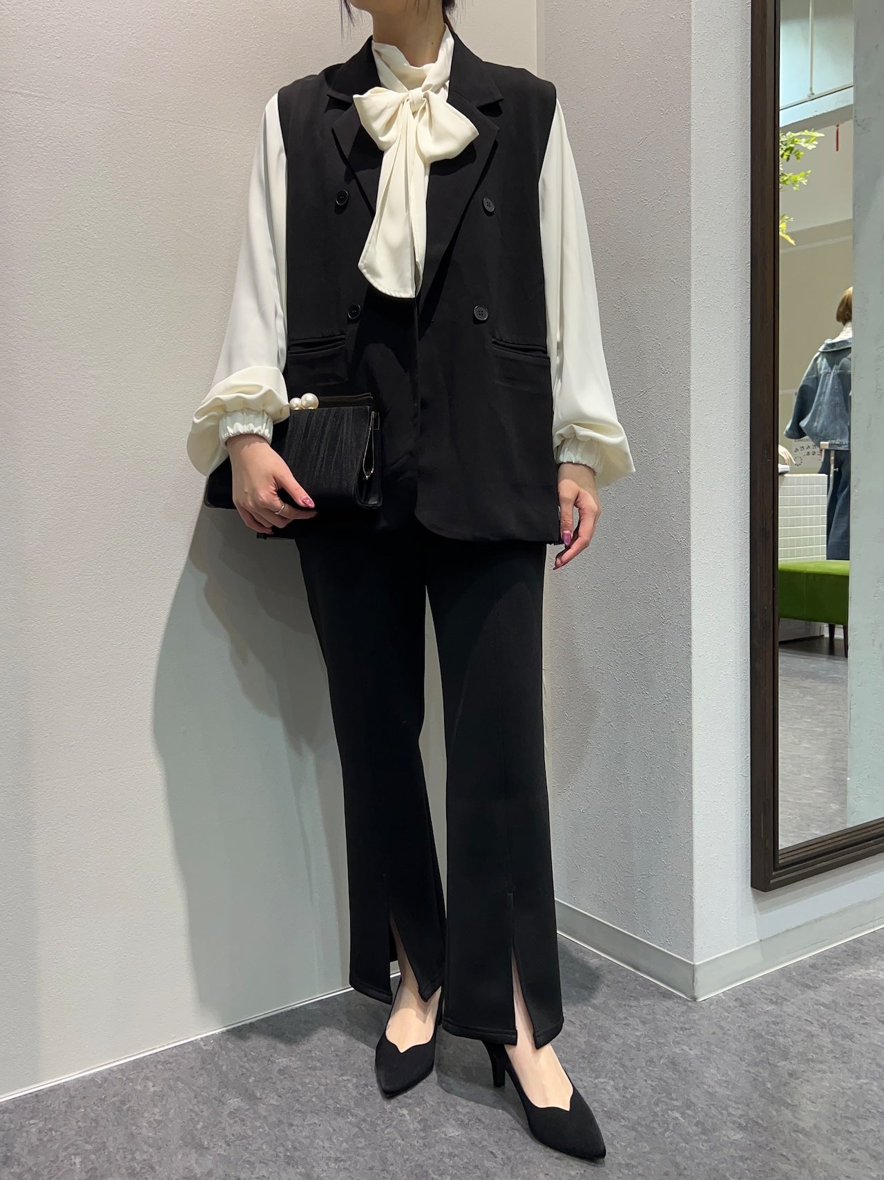 【botanical】バックチュールベスト