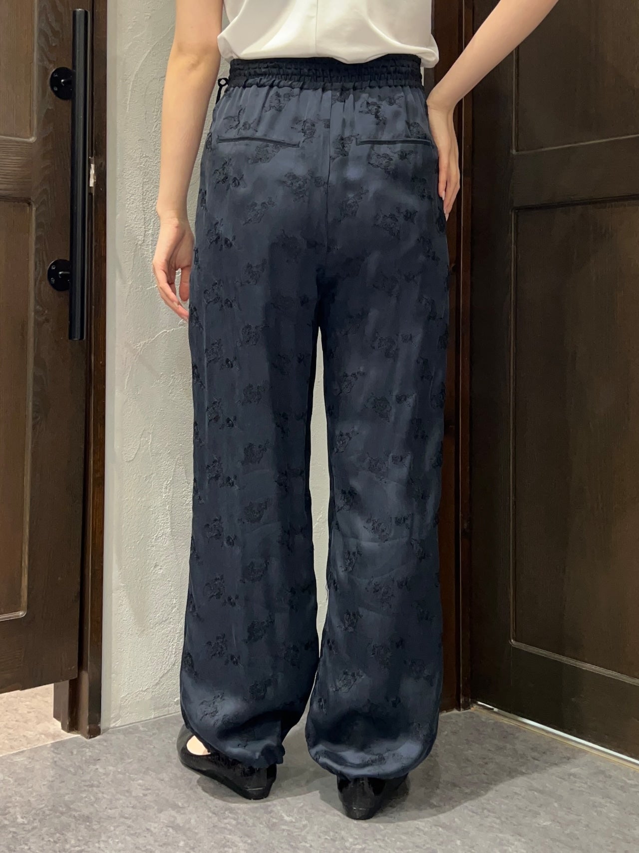 【TICCA】キュプラエンブロイダリーパンツ