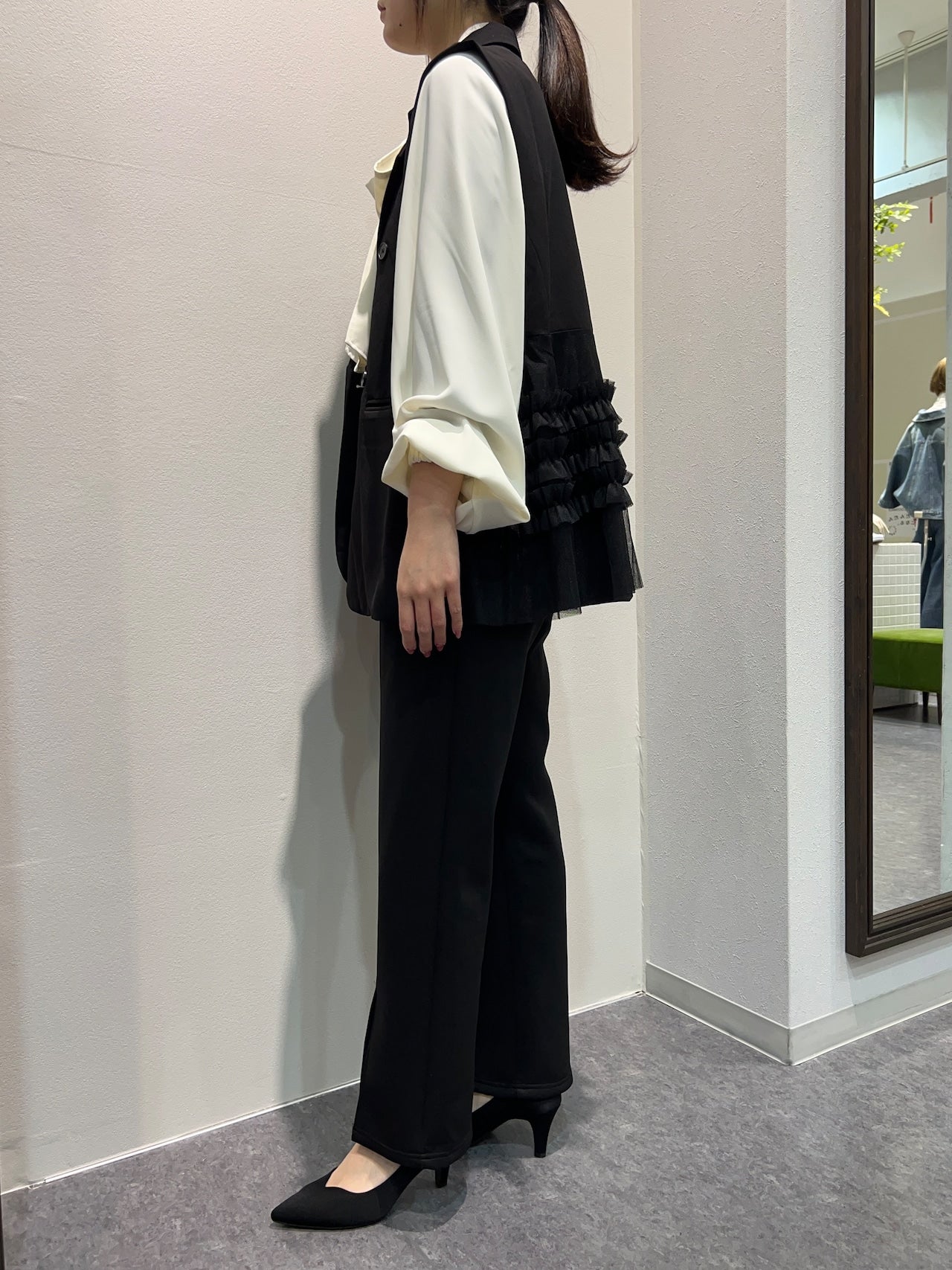 【botanical】バックチュールベスト