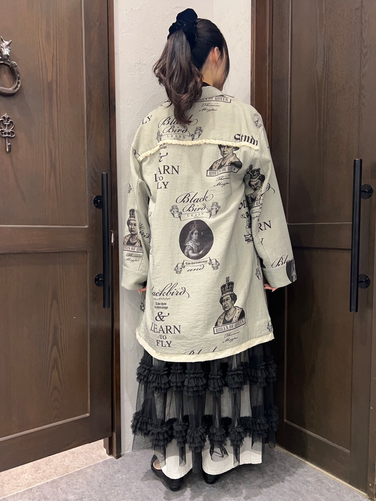 【THOMAS MAGPIE】オリジナルプリントコート