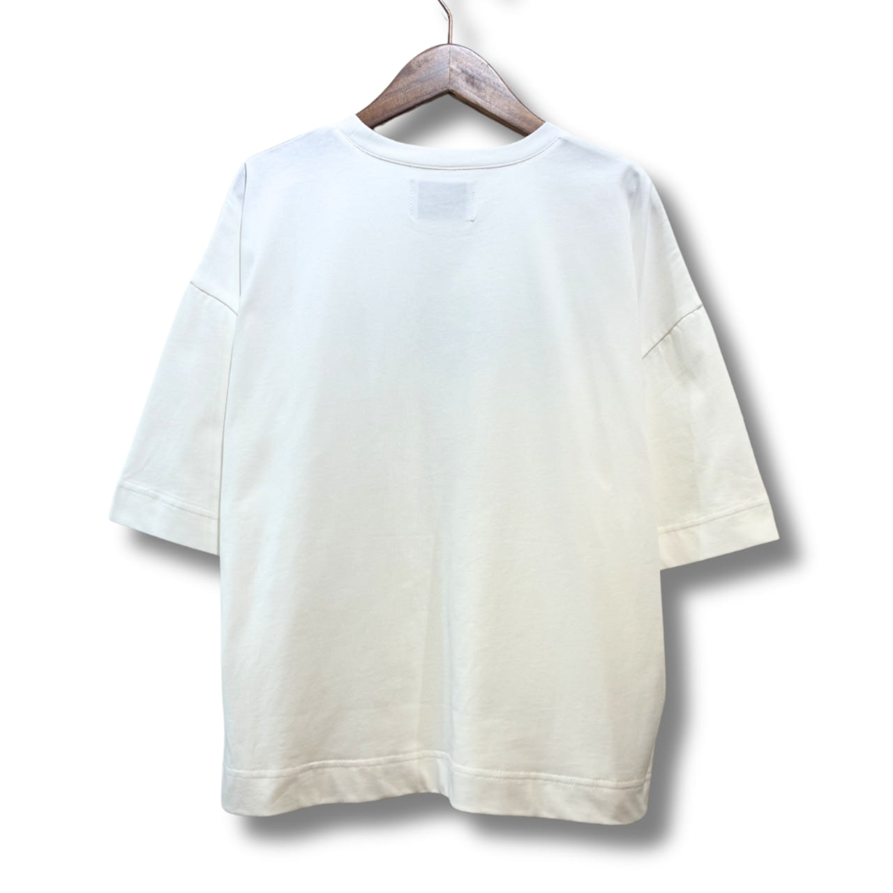 【MARIED'OR】テープロゴ5分袖Tシャツ
