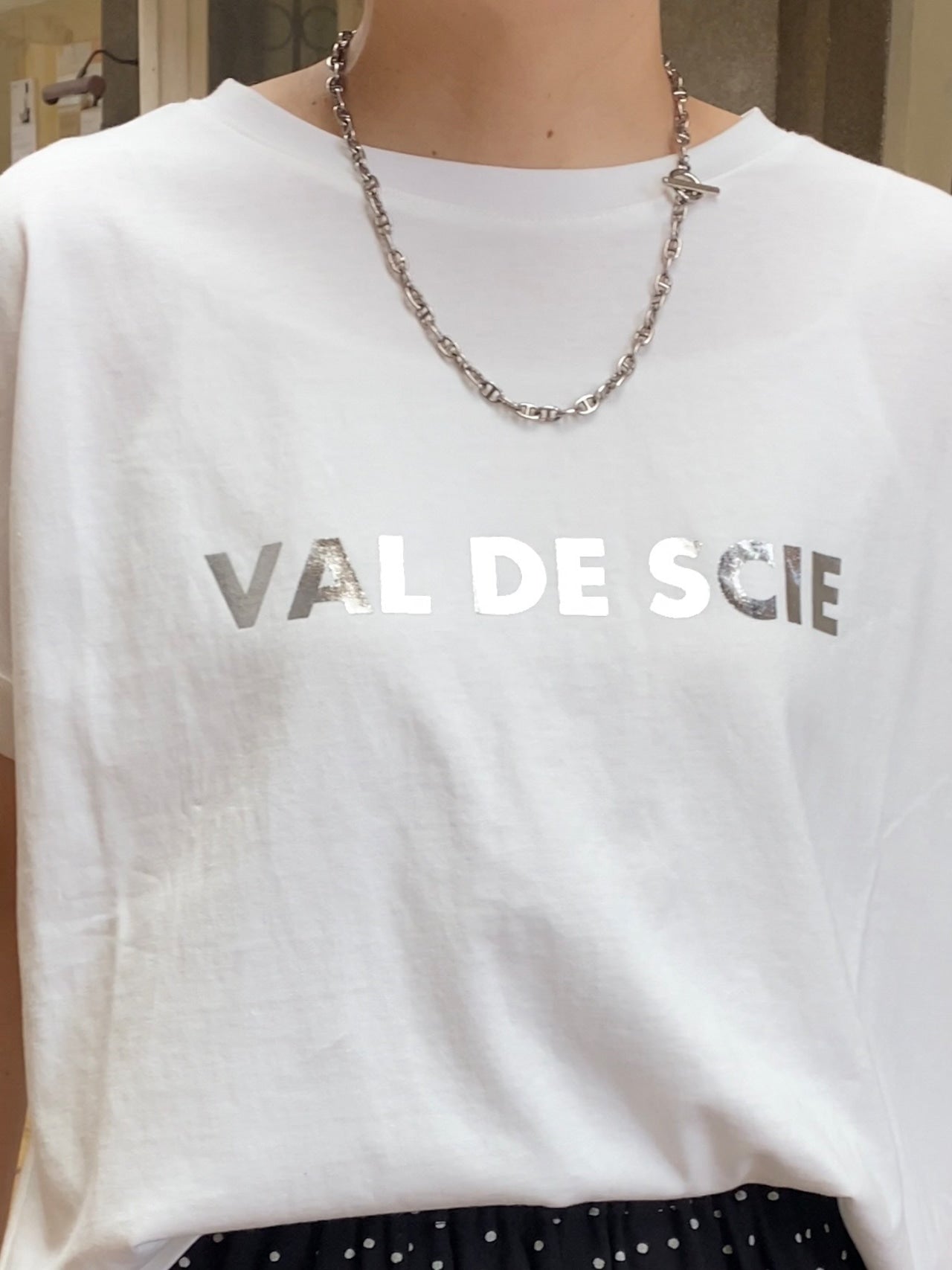 【CLOCHE】ロールアップフレンチスリーブTシャツ