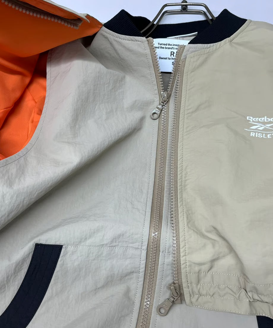 【Risley】ReebokコラボレイヤードMA-1
