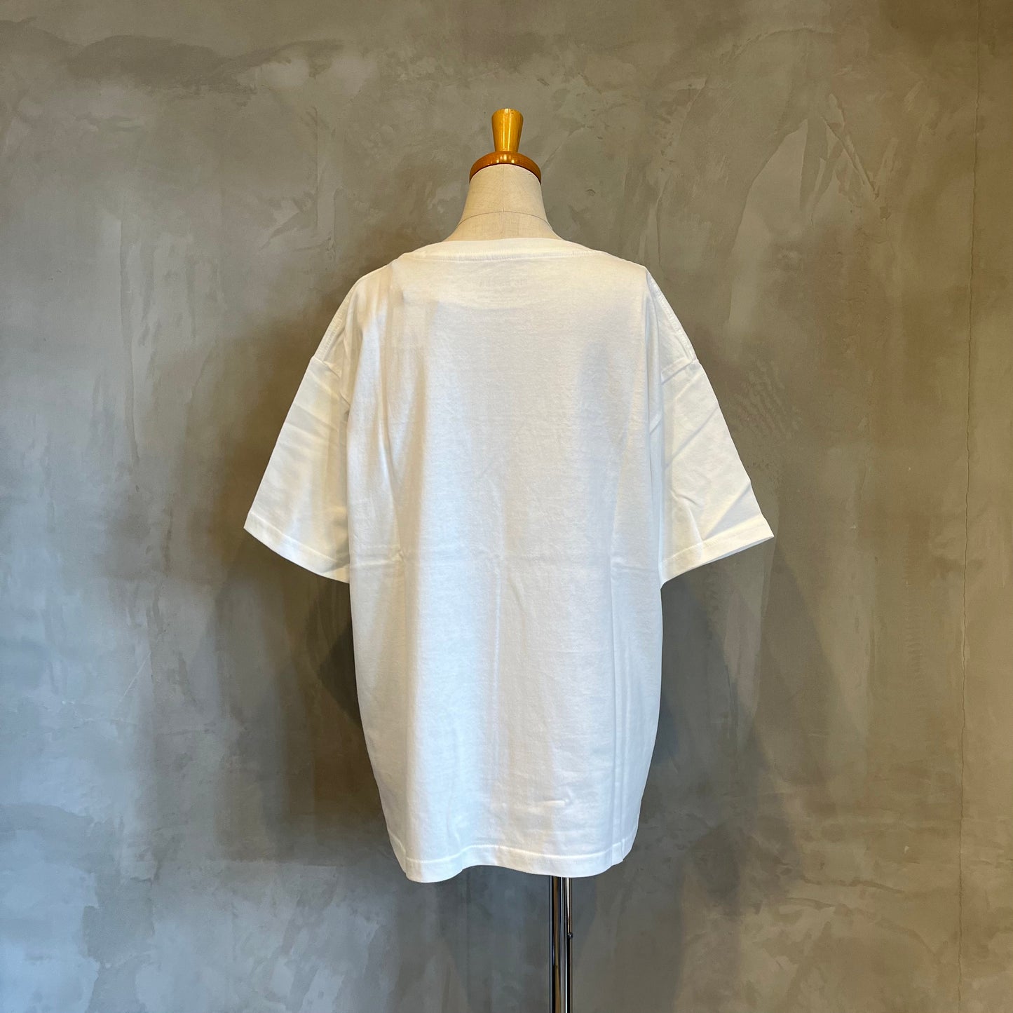 FIL DE FER//ウルフプリント＆刺繍Tシャツ