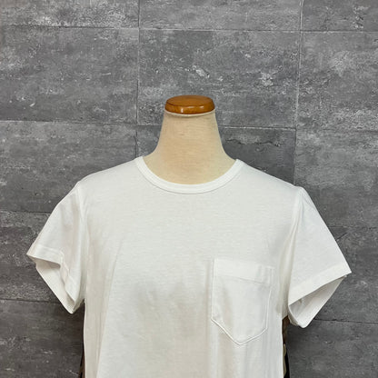 MICALLE MICALLE/異素材Tシャツ　Other tops/台湾