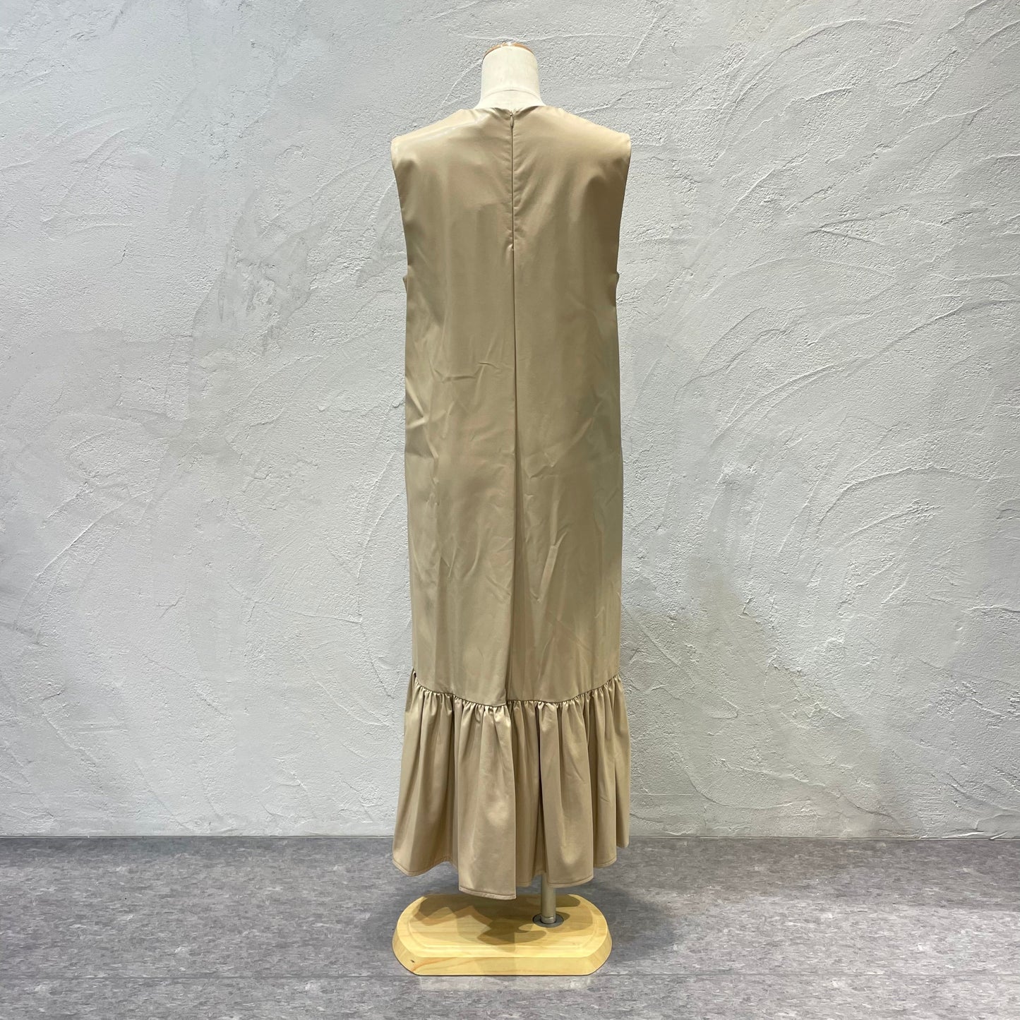 MICALLE MICALLE/人造皮革連衣裙
