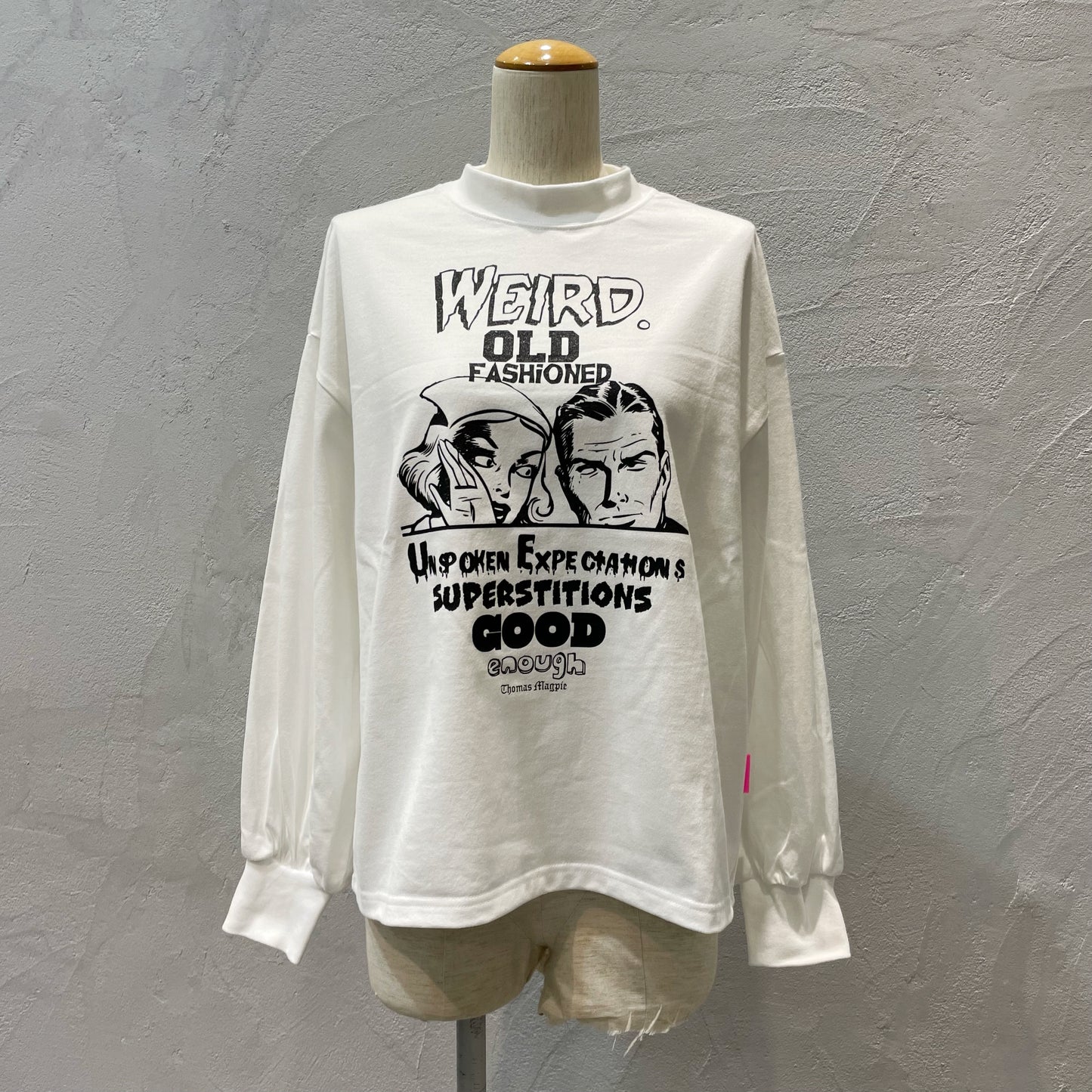 THOMAS MAGPIE//オリジナルプリントロングTシャツ